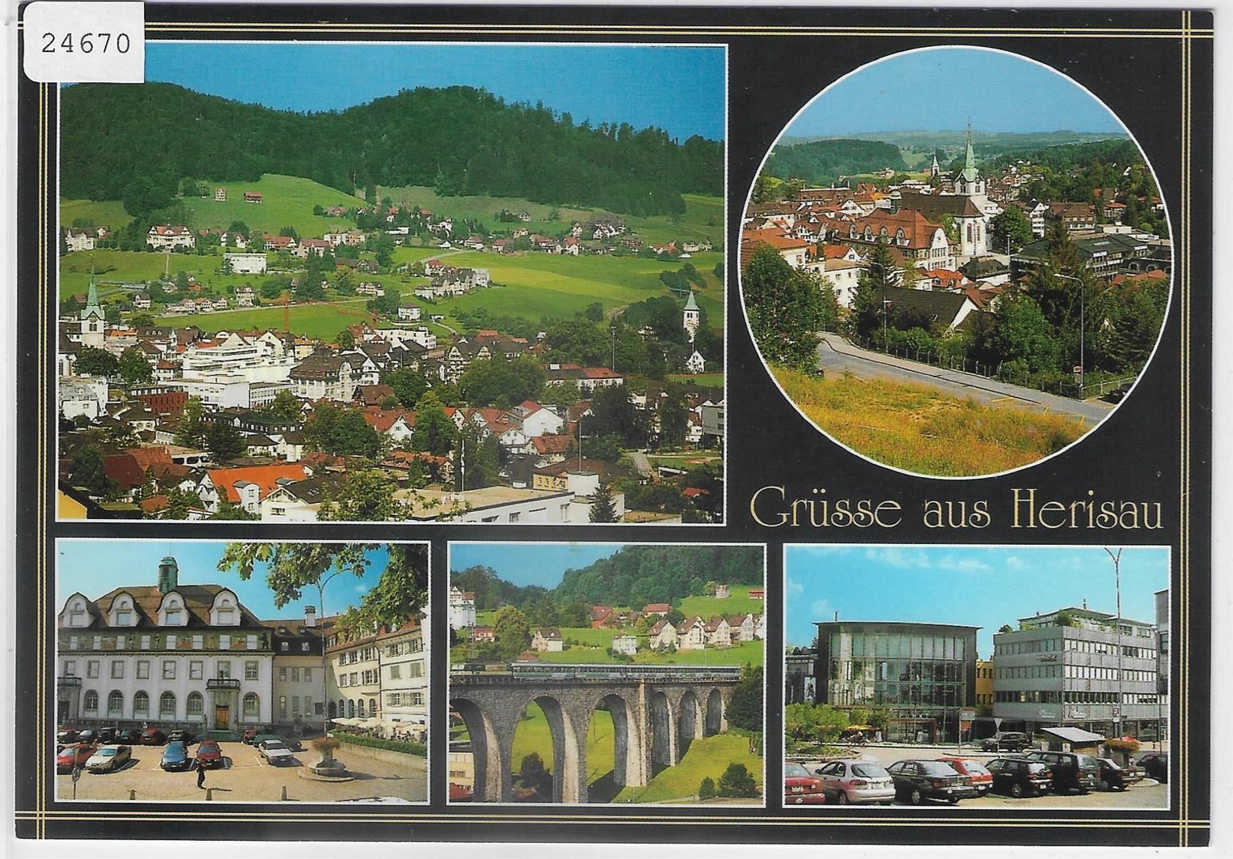 Cartes postales: Grüsse aus Herisau - Multiview – Antique à Ettingen par Kartenplanet
