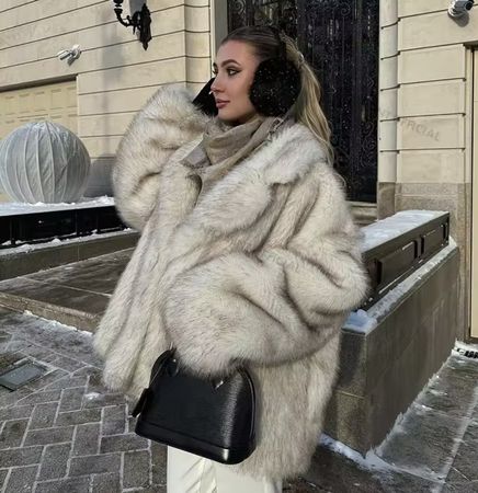 Faux Fur Coat