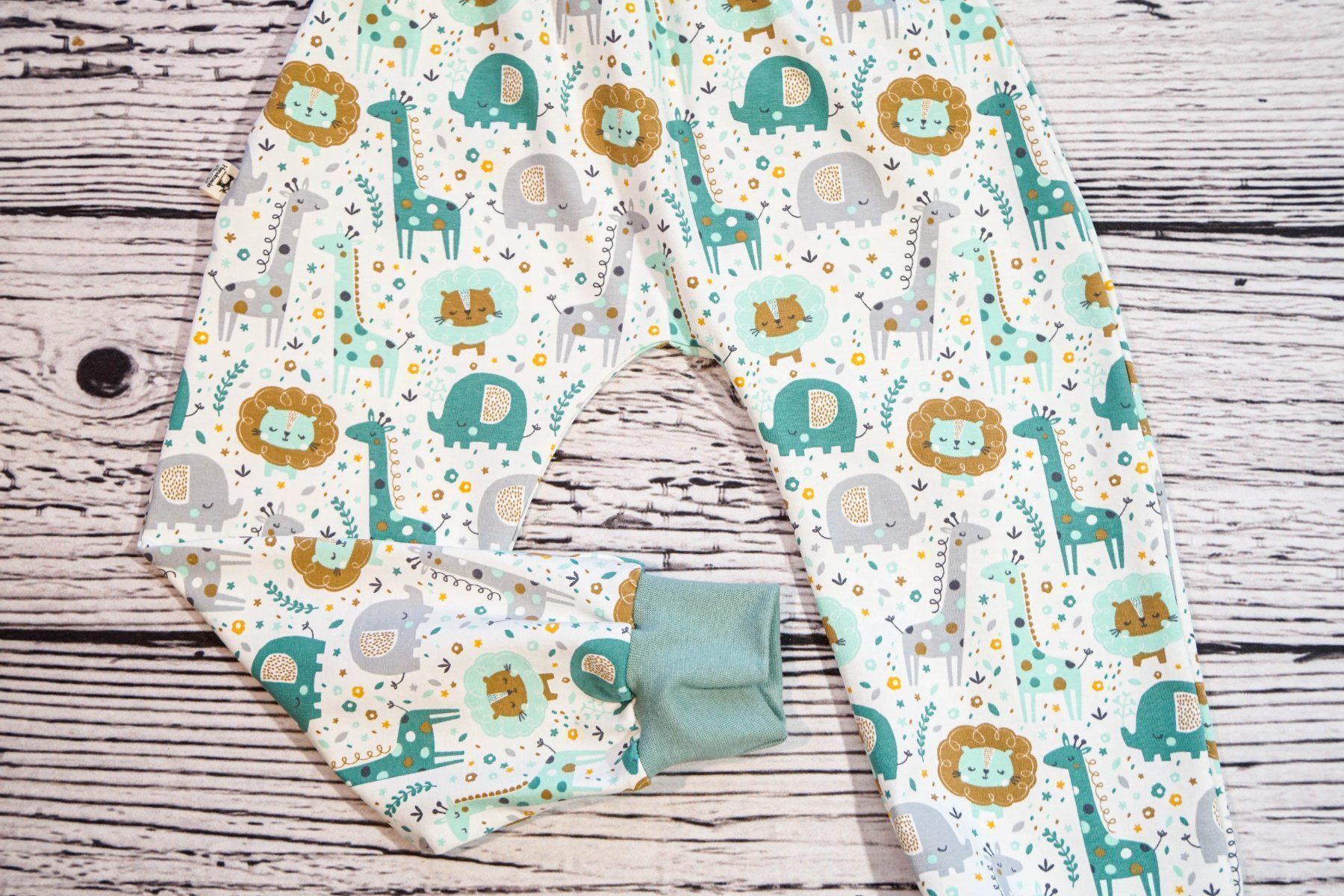 Pantaloni: Pumphose mit Tieren 98/104 NEU – Nuovo e nell'imballaggio originale da Zürich venduto da sambaum 2