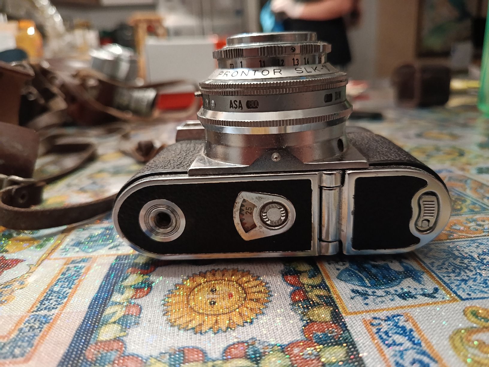 Voigtländer Fotocamera: Voigtlander Vitomatic II Camera with Case and Strap – Usato da Riva San Vitale venduto da Stekri 4