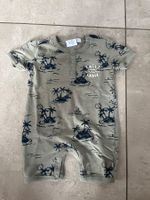 Feetje, Spieler, Sommer Strampler, Romper, Khaki, Gr. 62 NEU