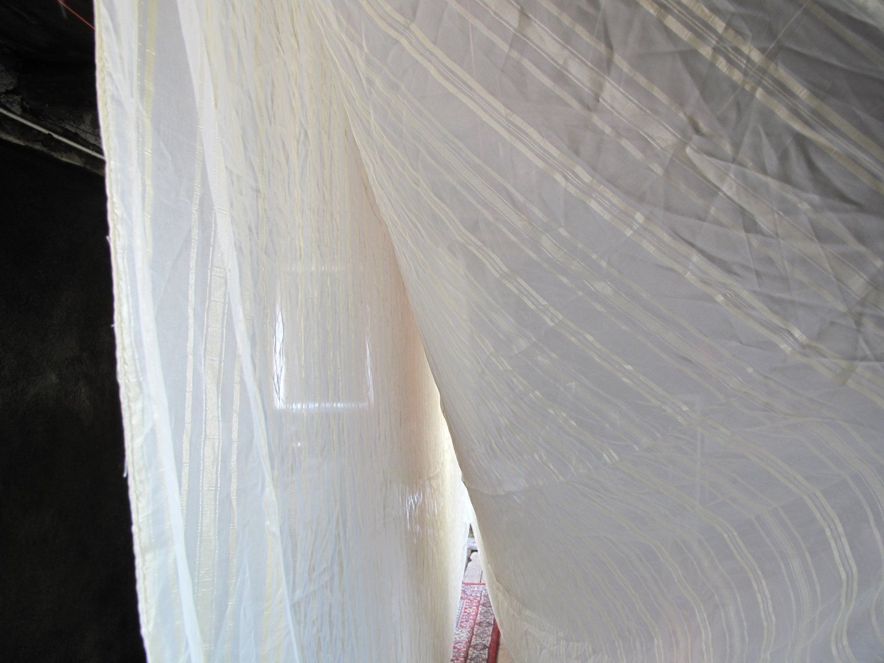 Tende: Vanille Grosser Vorhang 390 x 288 cm – Usato da glarus venduto da Engel_888