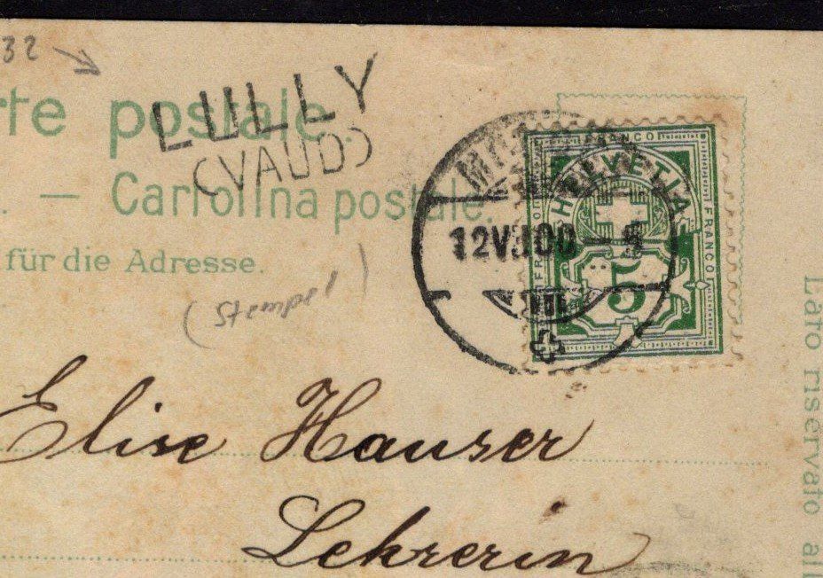 Alle Briefmarken: R1746  /  4 cartes postales illustrées écrites /type chiffre – Gebraucht aus Ste-Croix von MONT-TAGNAC 3