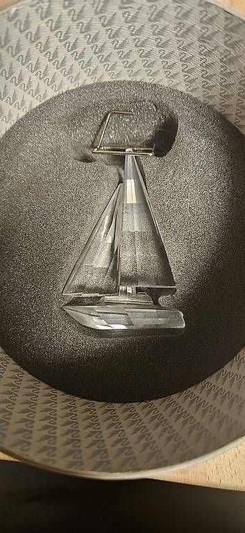 Figuren: Swarovski Figur  Silver Crystal Segelyacht – Gebraucht aus Oberbalm von Drake60 1