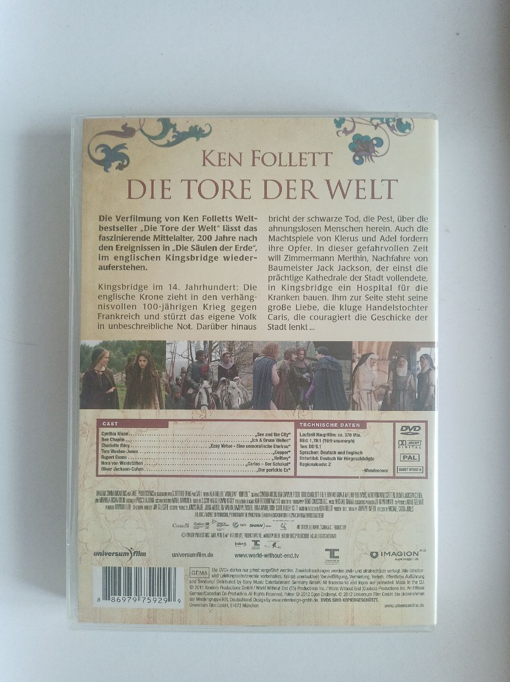 Alle DVDs: Ken Follett: Die Tore der Welt - DVD, – Gebraucht aus Tann von Veebee6 1