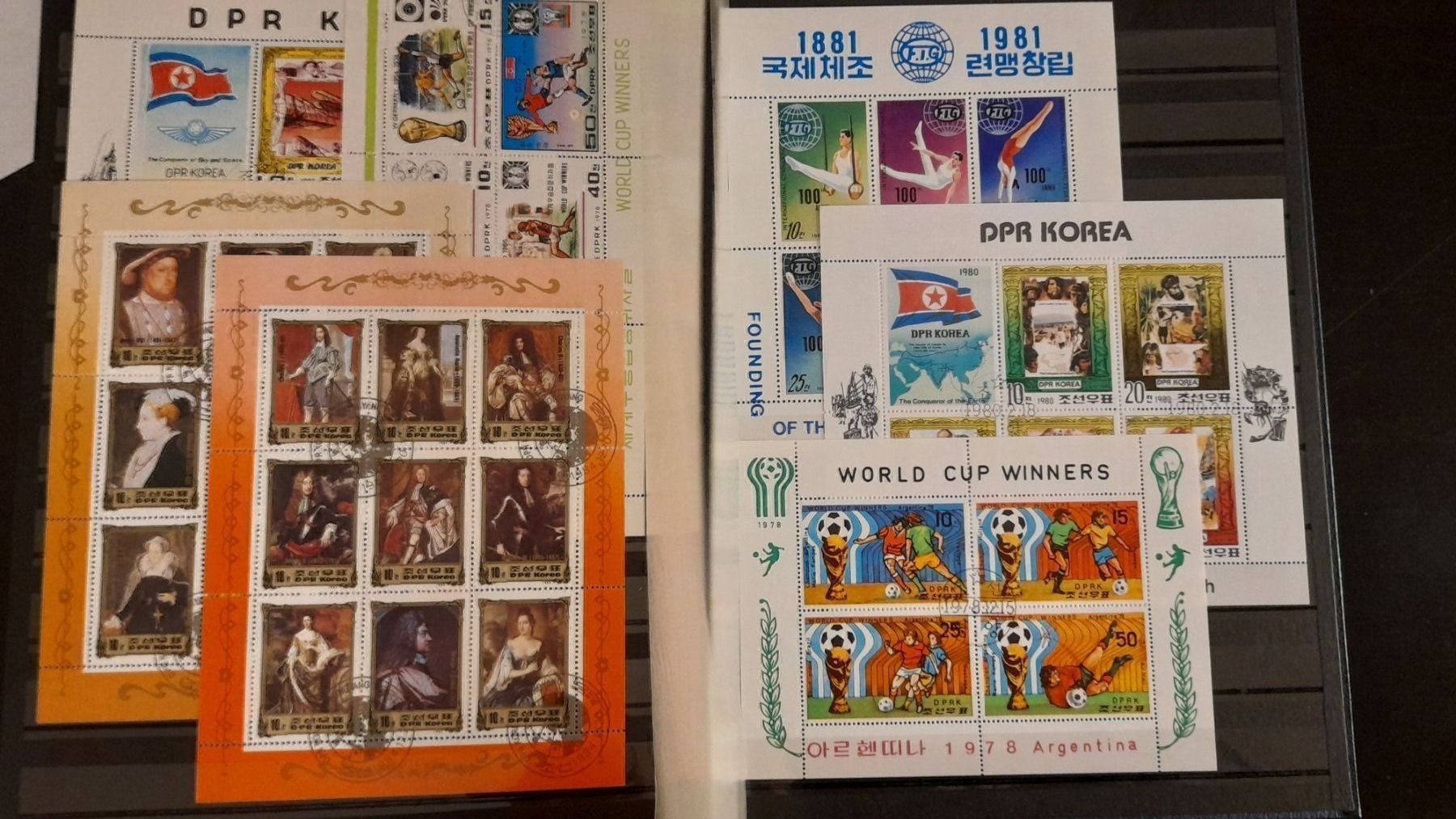 Tutti i francobolli: Sonderblocks Korea mit Album – Usato da Balgach venduto da SIMEON27 3