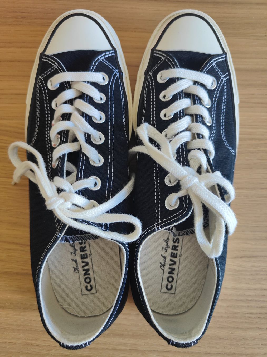 Converse Scarpe da uomo: CONVERSE Chuck 70 OX Black/Egret Gr. 42 – Usato da Olten venduto da Gegendiekultur 2