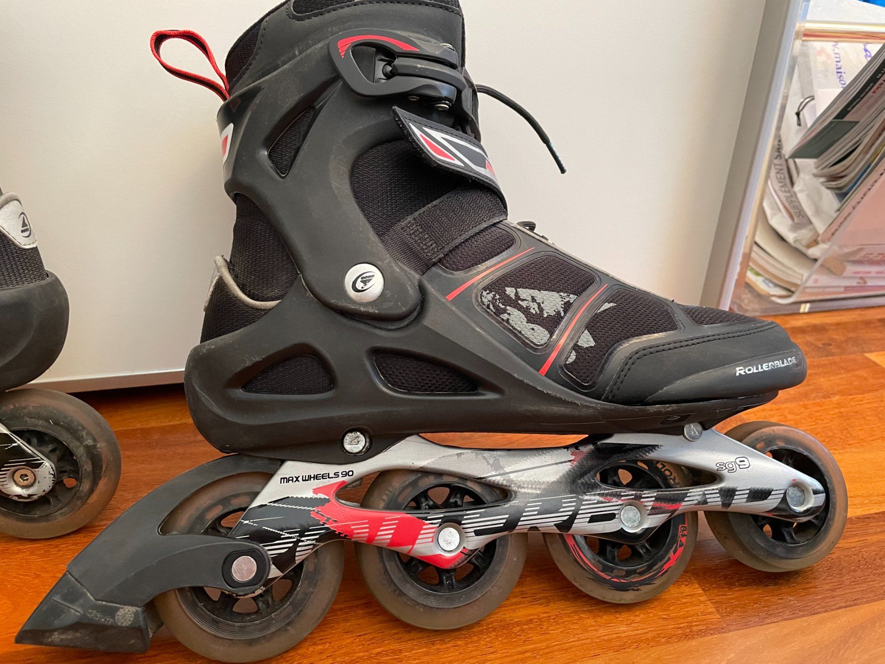 Skateboards: Rollerblade MAX wheels 90 Sg9 – Gebraucht aus OBERENGSTRINGEN von Lolo6316 2