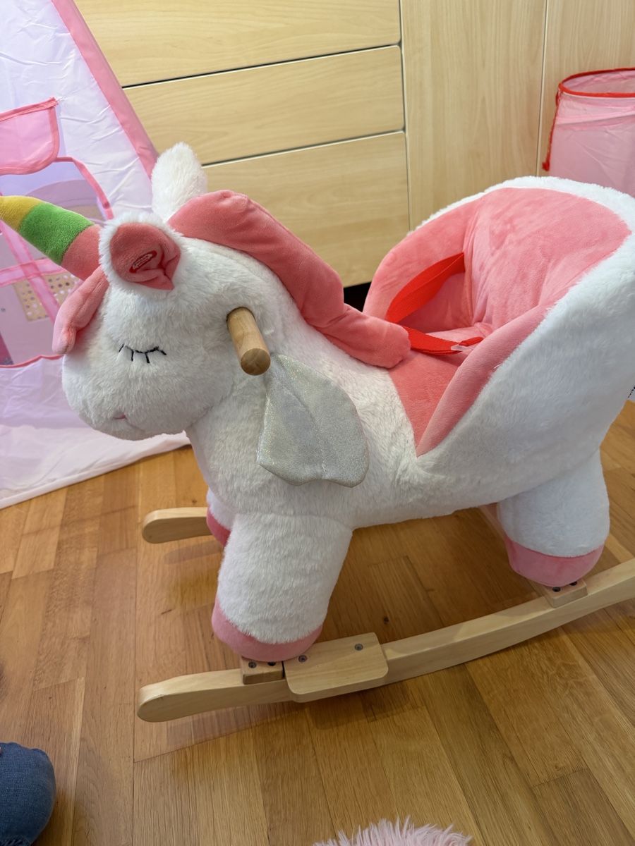 Giocattoli: Schaukeltier Einhorn mit Sound – Usato da Uzwil venduto da ewelin 2
