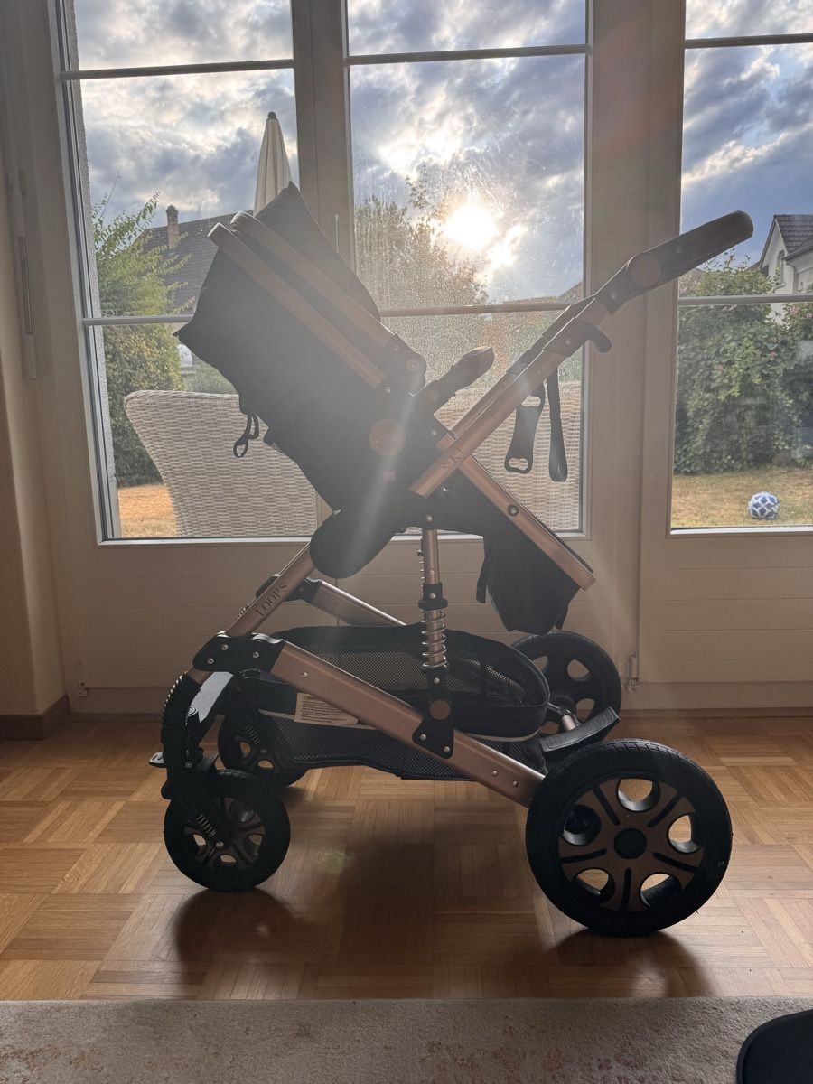 Poussette: Kinderwagen mit Babywanne  – D'occasion à Rapperswil SG par Eri_ka 3