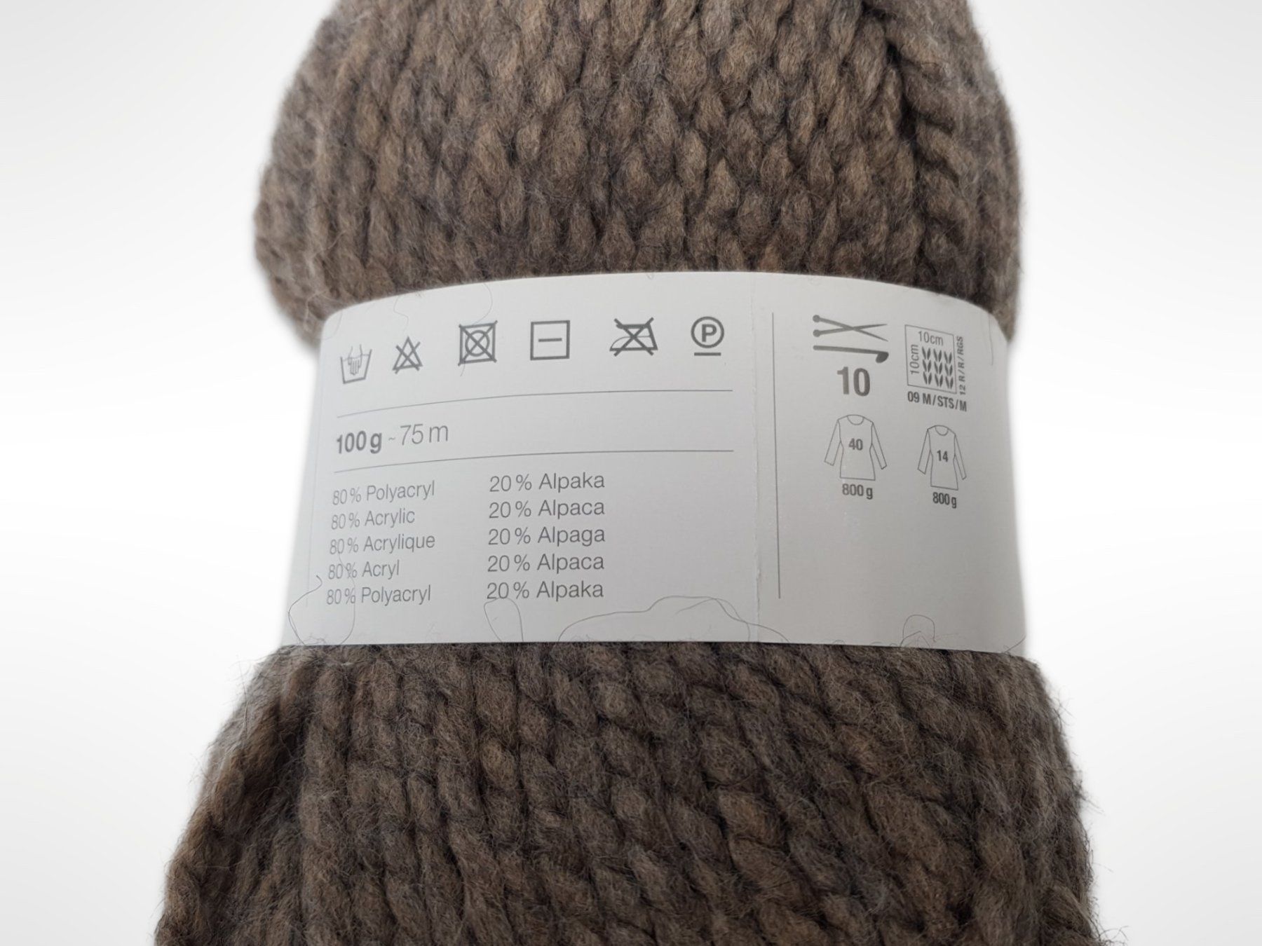 Lana: RICO DESIGN dicke Wolle Hellbraun 10 Stk. – Nuovo (secondo la descrizione) da Suhr venduto da Restwert_Suhr 4