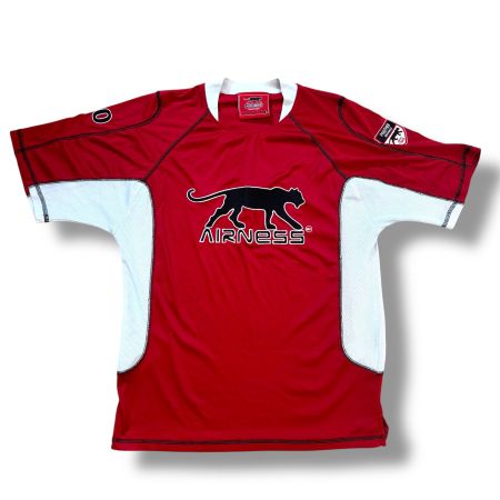Airness streetwear 00s red t-shirt (Nike sommer adidas Puma)