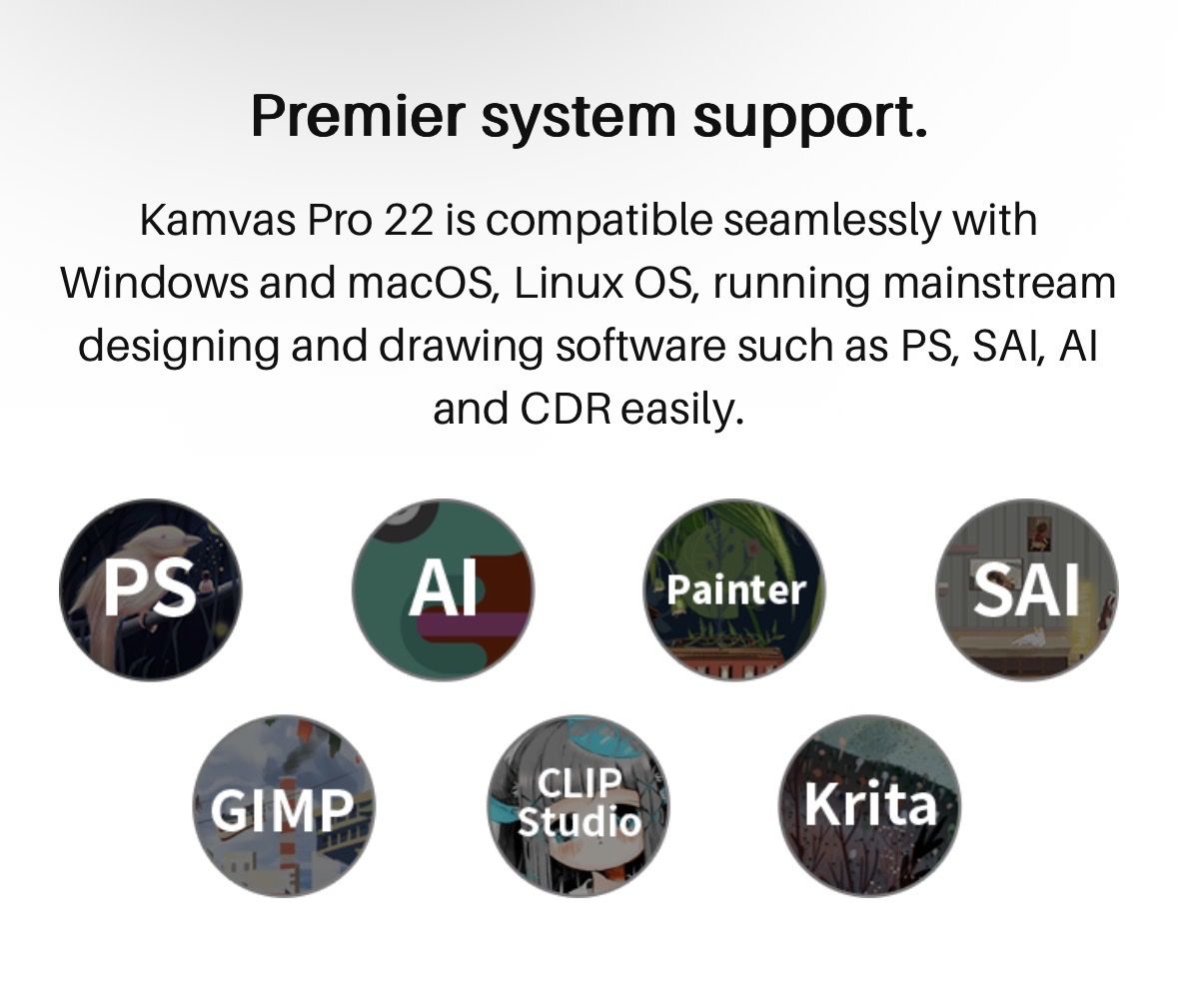 Huion Tablettes PC: Huion Kamvas Pro 22 Grafiktablett – D'occasion à Birmensdorf ZH par alexapat 8