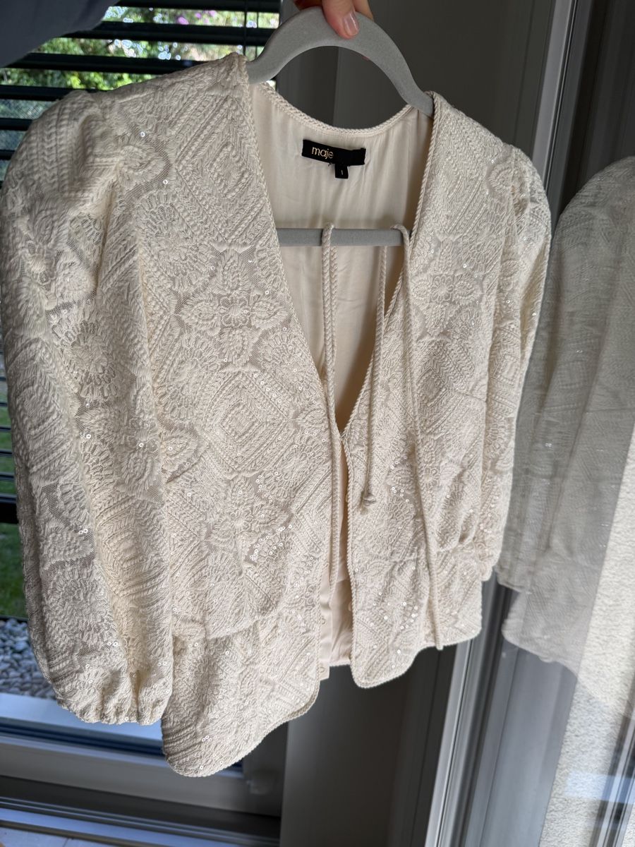 Maje Camicette: Maje blouse - lace , S size – Nuovo (secondo la descrizione) da Corsier GE venduto da Karol_save_planet 4