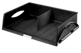 LEITZ® Ablagekorb Sorty Jumbo, DIN A3 quer, schwarz