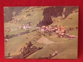 AK Flugaufnahme Cerniat Fribourg Gruyère