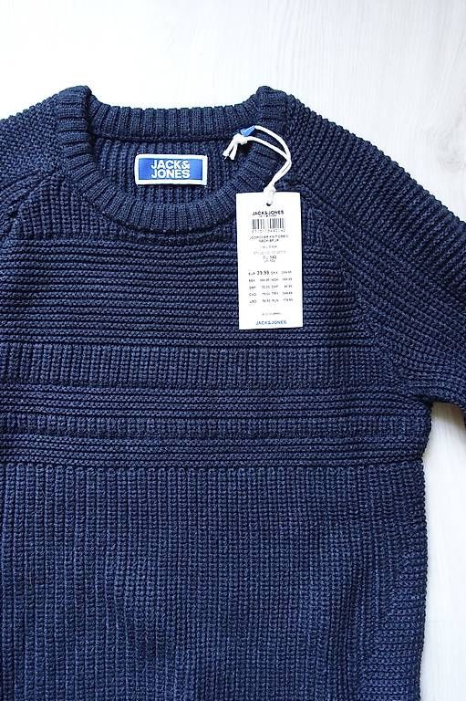 Jack & Jones Pulls et sweat-shirts: Pulli/ Pullover /Strickpullover navy Jack Jones 140 Neu! – Neuf avec emballage d'origine à Urdorf par mybulu 4