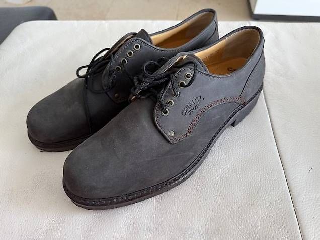 Scarpe da uomo: Camel Boots dunkelbraun Gr. 13 1/2 – Usato da Rorschacherberg venduto da Sambia23