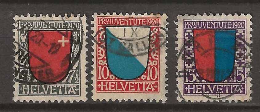 Tutti i francobolli: PJ020 - Pro Juventute 1920 obl. – Usato da Trélex venduto da Phil_Albert