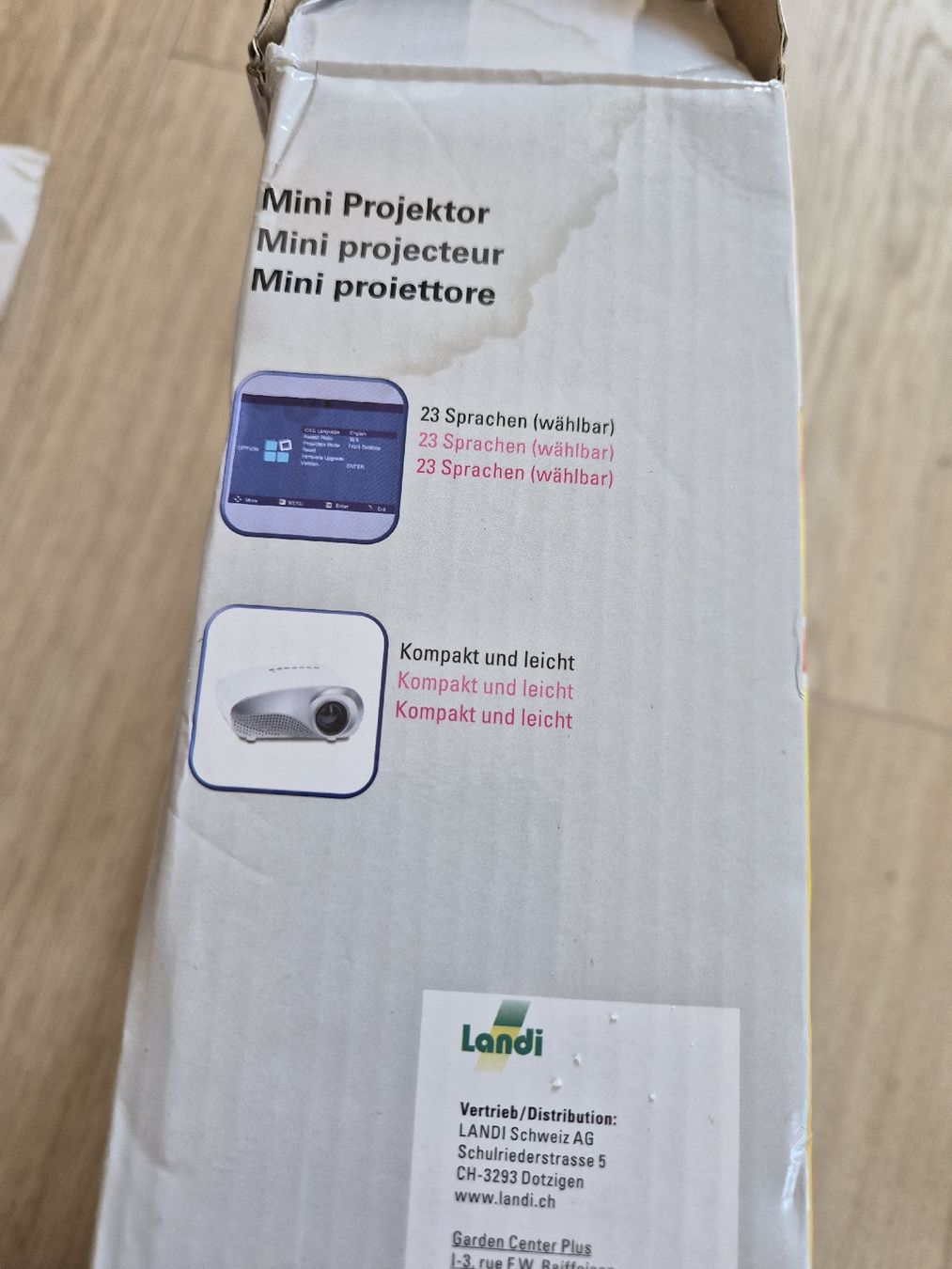 Proiettori: Mini projecteur Landi RD-802 LED état neuf – Nuovo (secondo la descrizione) da La Joux FR venduto da car_ck96 7
