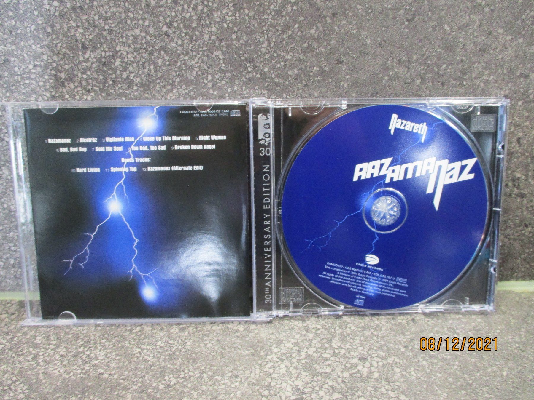 CD: Nazareth - Razamanaz – Usato da Liestal venduto da Disc-Point 1