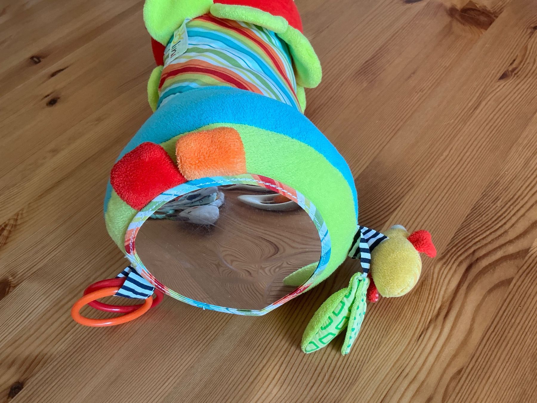 Giocattoli: Kinderwagenkette, Holz, Babybuch, Krabbelrolle, Greifling – Usato da Aesch BL venduto da Fortexx 2
