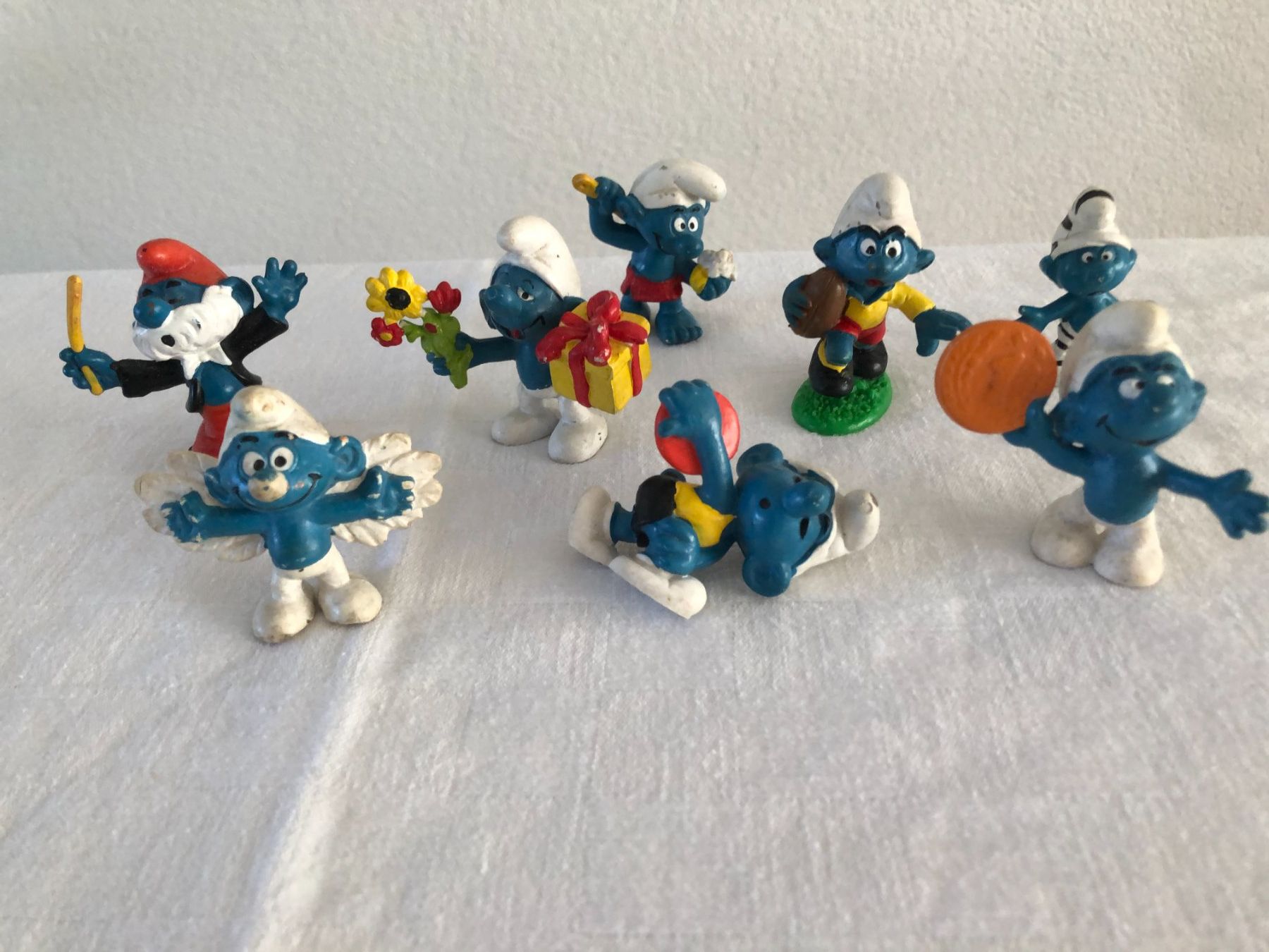 Statuette: 8 Schlümpfe aus Hausräumung – Usato da Freienstein venduto da ErnaS01 1