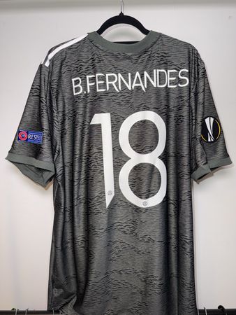 Manchester United 2020-21 Europa League Trikot B.Fernandes