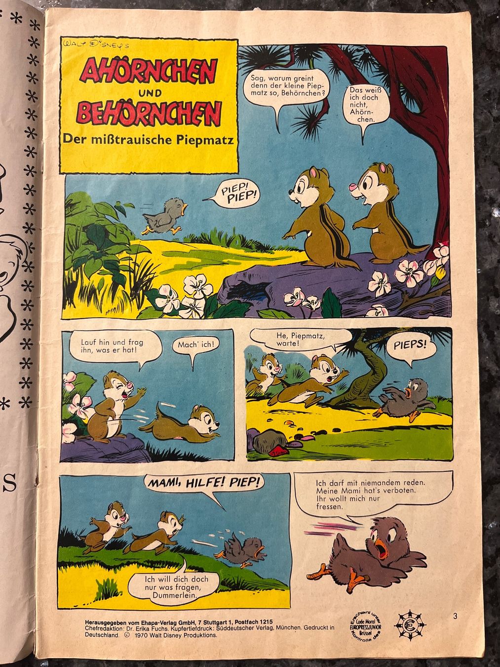 Fumetti: Ahörnchen und Behörnchen Nr. 22 1970 Comic Heft – Usato da Goldach venduto da SSRConzept 1