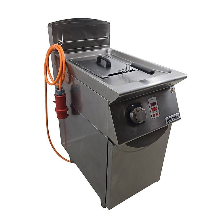 Bartscher Elettrodomestici da cucina: Friteuse I Fritteuse Standfritteuse 15FEC, 13 l – Usato da Wolhusen venduto da Gastrorampe 1