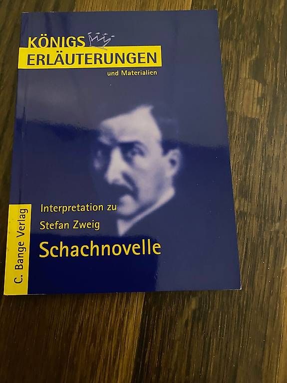 Bücher: Königs Erläuterung "Schachnovelle" – Gebraucht aus Uerkheim von bue_8qbh