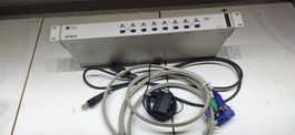 KVM Switch, 8 Port, 19"