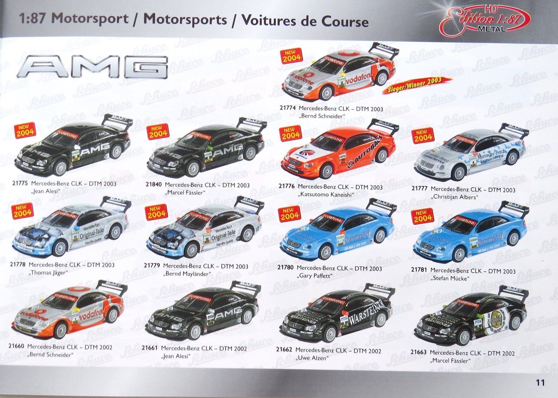 Schuco Modellini d'auto: Schuco 1:87 Katalog von 2004 – Nuovo (secondo la descrizione) da Ettingen venduto da campione_1 4