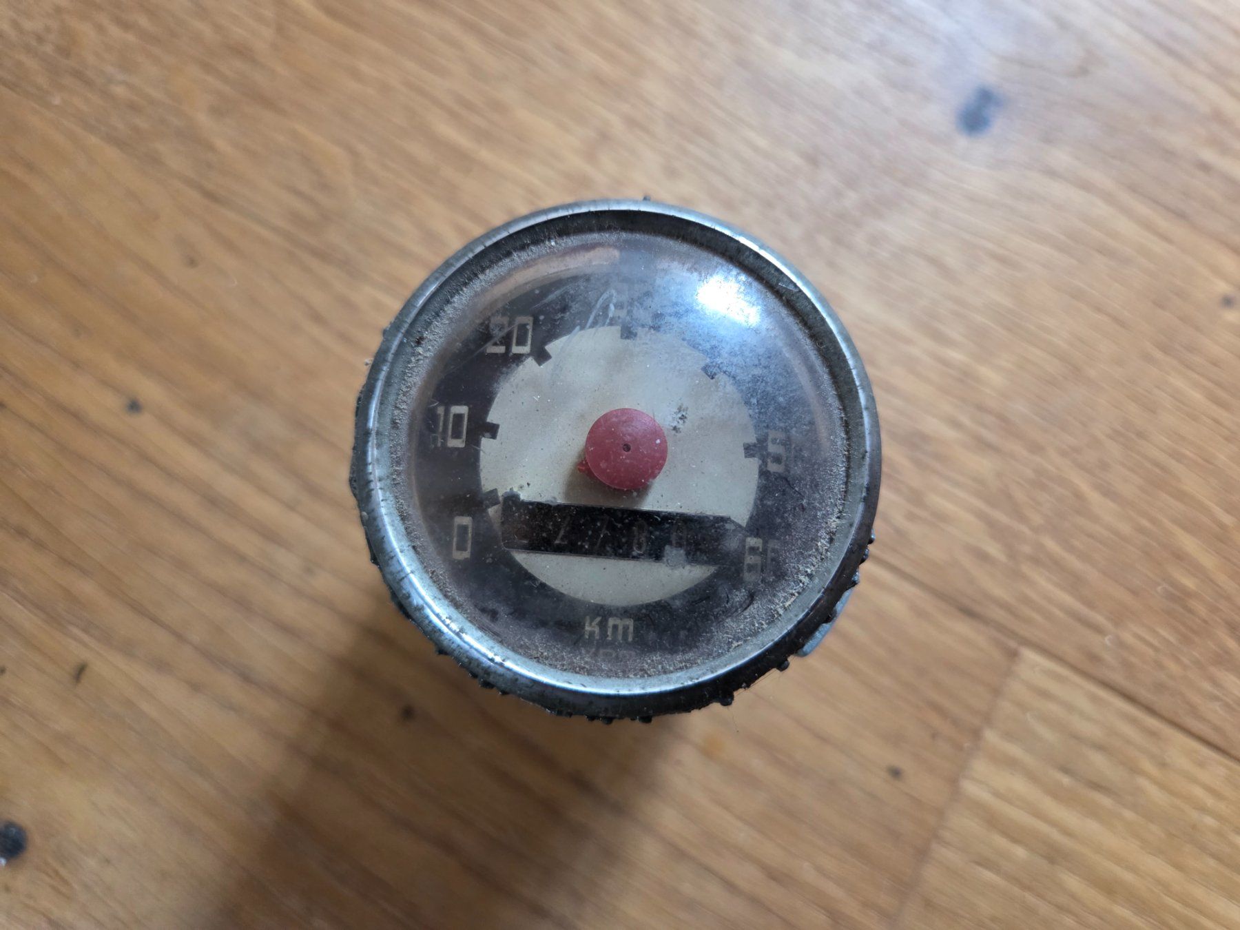 Puch Mofas: Tacho VDO Original ca.40 mm, Defekt – Defekt aus frümsen von Sailem 1