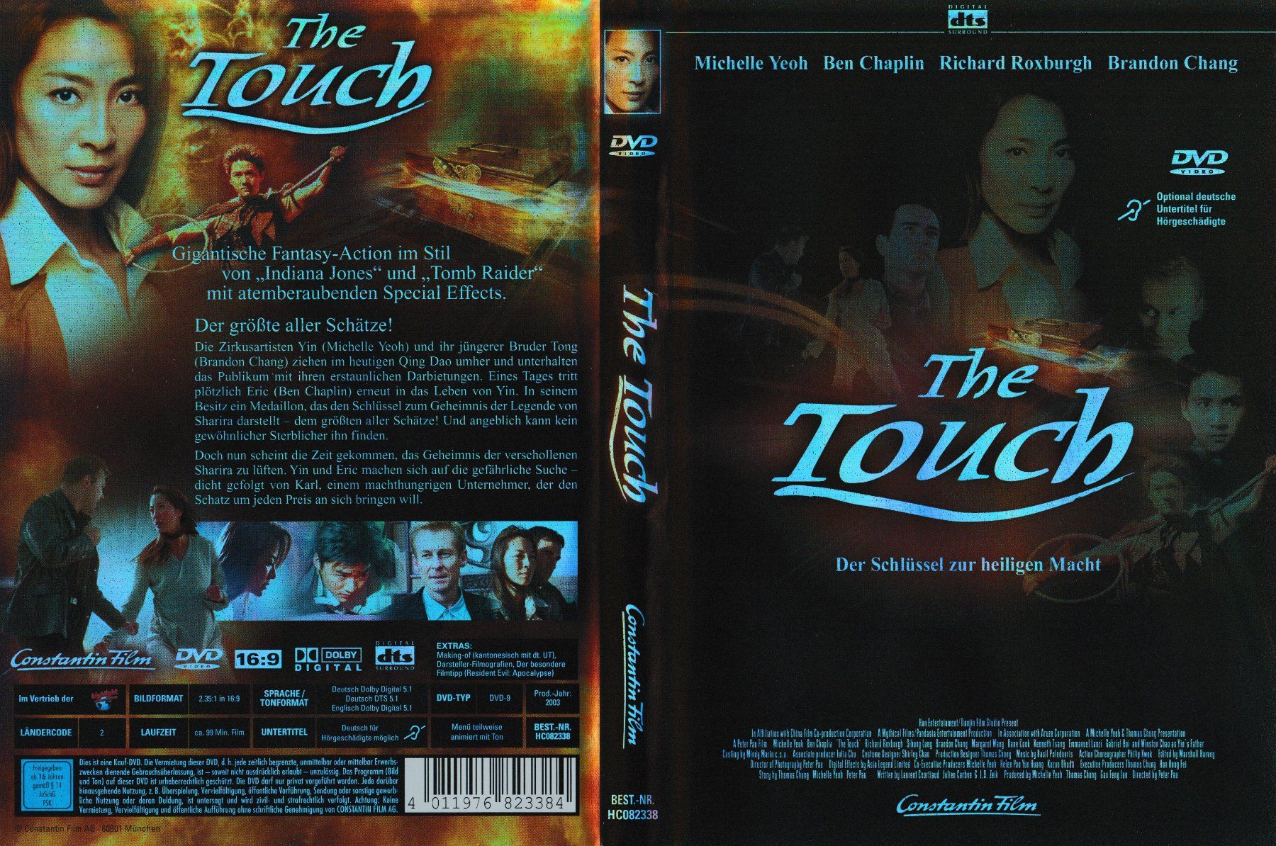 Tutti i DVDs: DVD - The Touch – Usato da Langnau am Albis venduto da MediaRescuerKeLoX