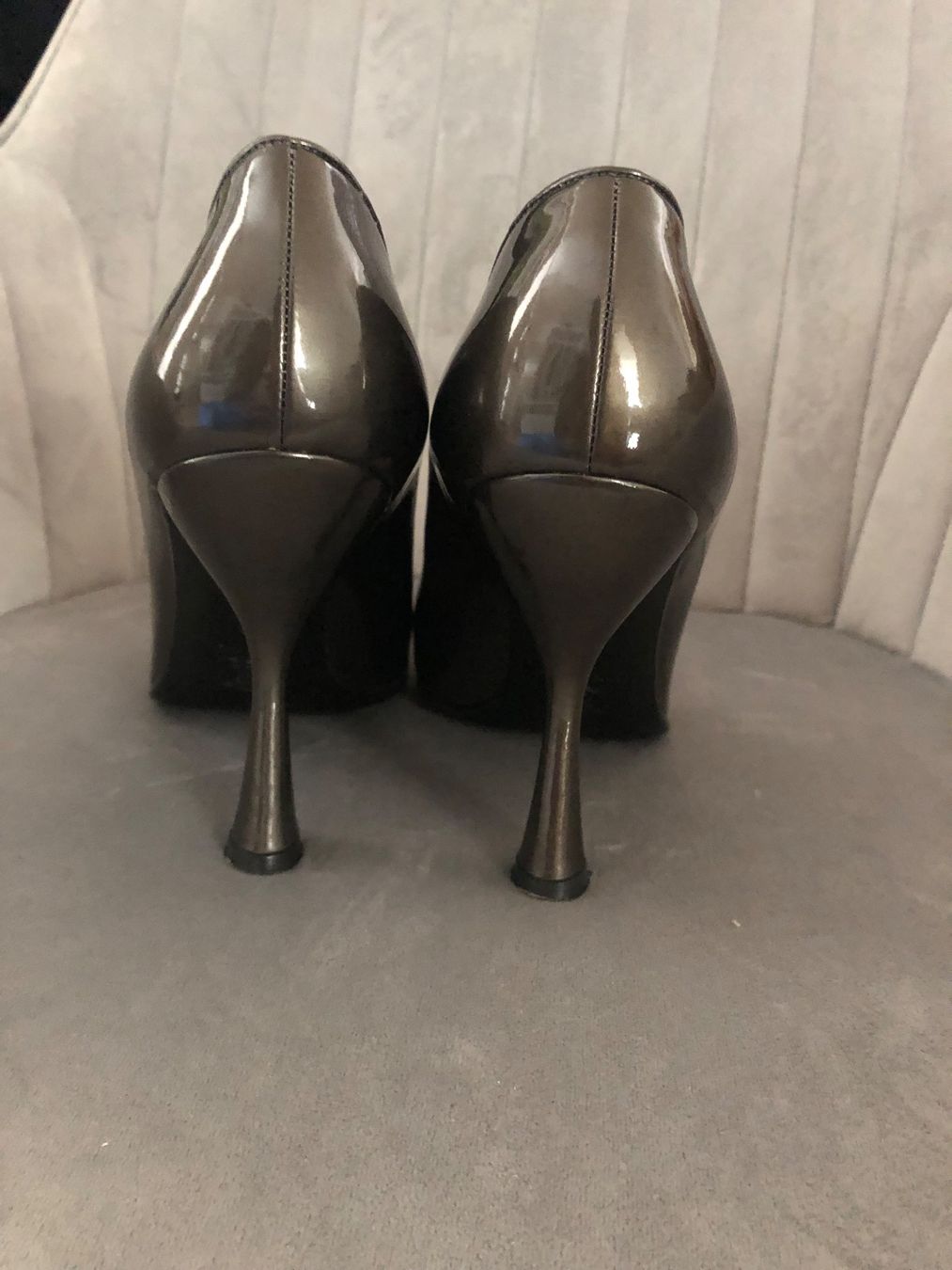 Dolce & Gabbana Scarpe da donna: Dolce&Gabbana Highheels platinum – Usato da St. Moritz venduto da Capricorn88 3