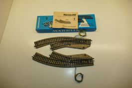 Märklin H0: M-Bogenweichenpaar Einheit 2