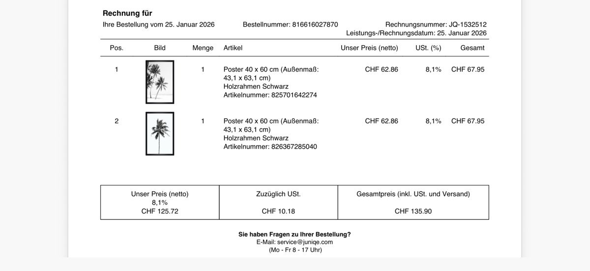 Cornici: Wandbilder Neue – Nuovo e nell'imballaggio originale da Grenchen venduto da Kely777 3