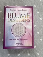 Orakelkarten "Blume des Lebens" 50 Karten mit Buch