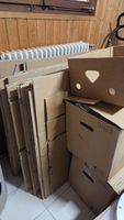 Zügelkartons / Umzugskisten inkl. hilfreiche Verpackungsmat.