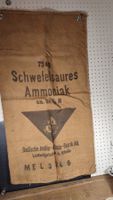 Wunderschöner alter Jutesack Nr 6 AMM ONIAK