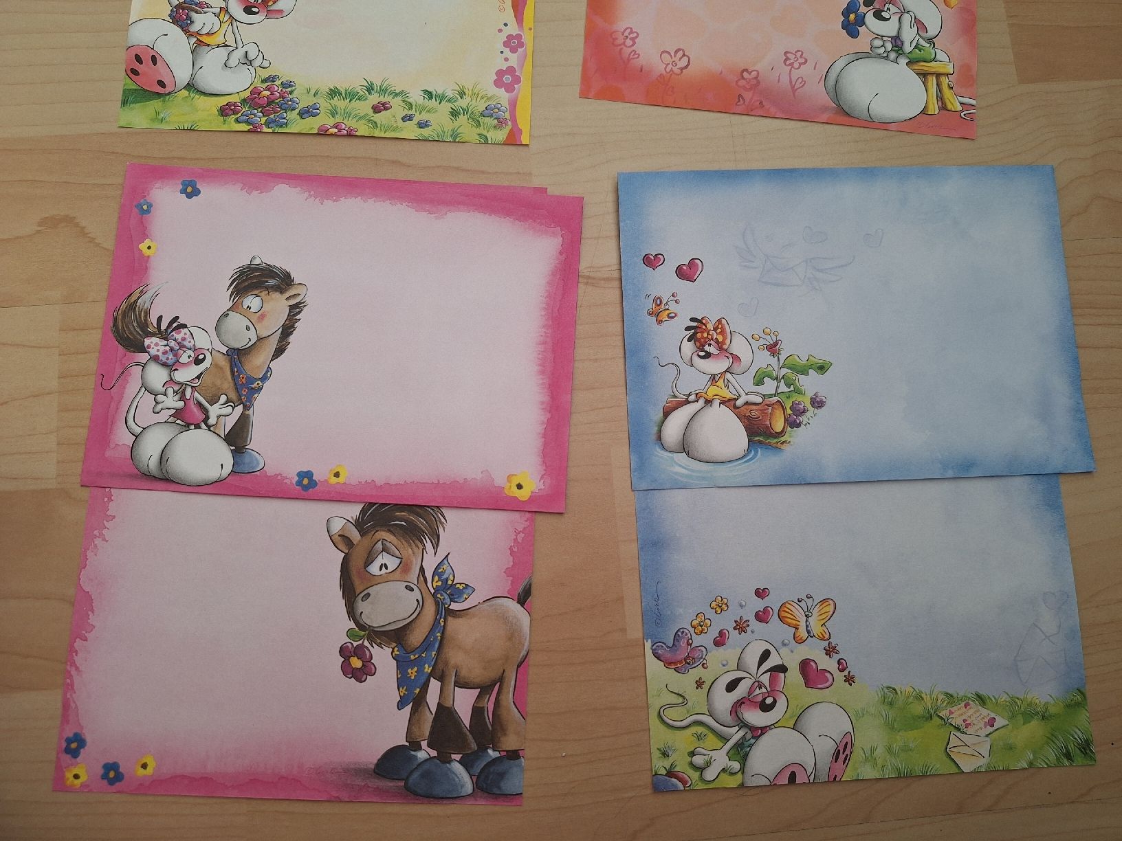 Papiere: Diddl Briefpapier Set  – Gebraucht aus Wanzwil von chlinih93 2