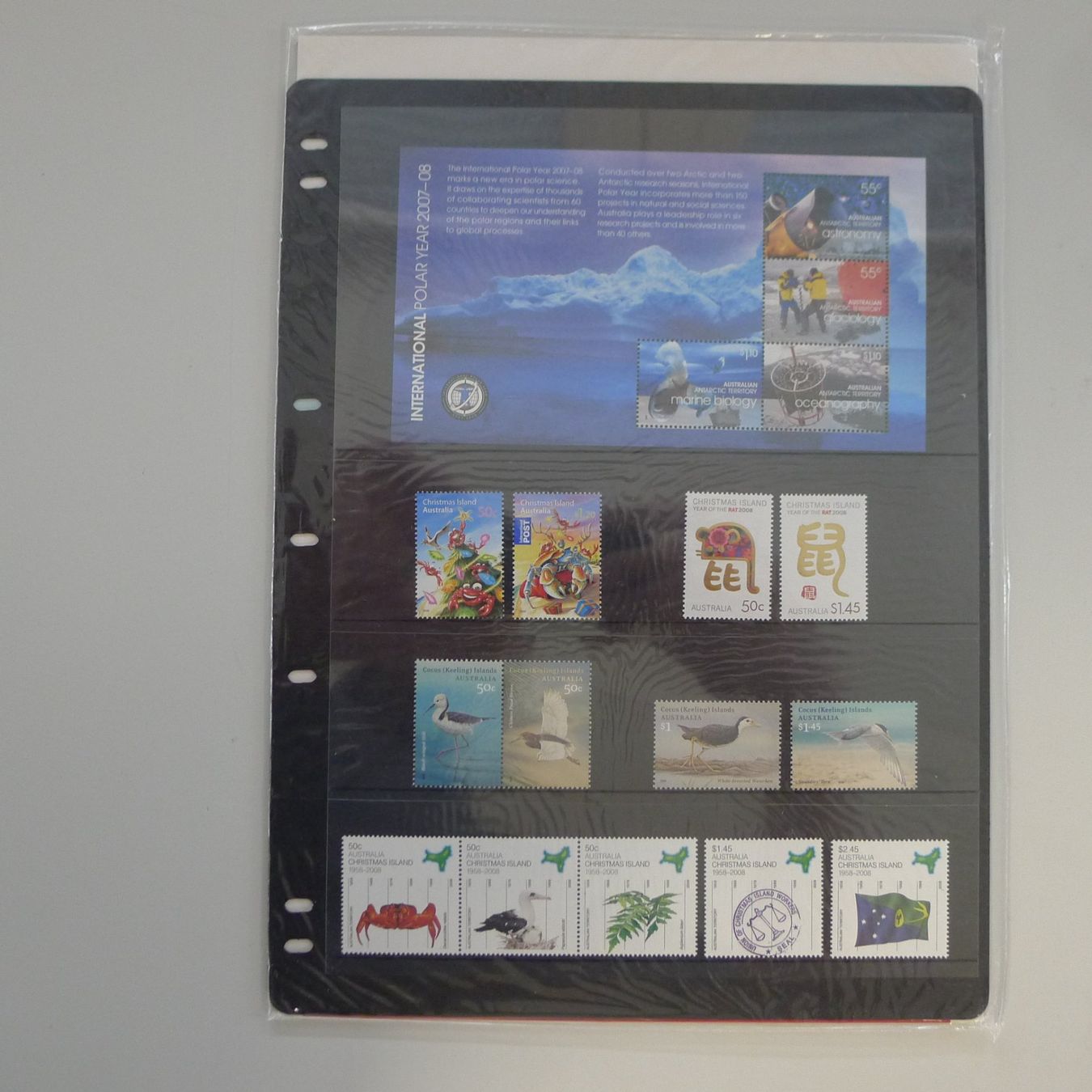 Tutti i francobolli: 2008, Australien, Jahresbuch mit postfrischen Marken – Usato da Sursee venduto da Luzernerraute 2