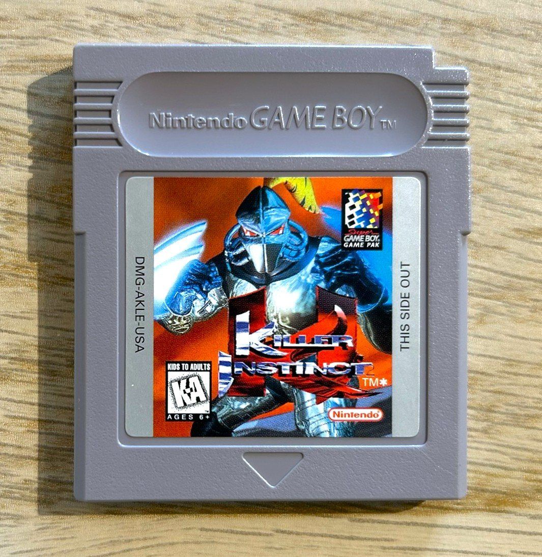 Nintendo Giochi: Killer Instinct Gameboy – Usato da St. Gallen venduto da Alpine.Arcade