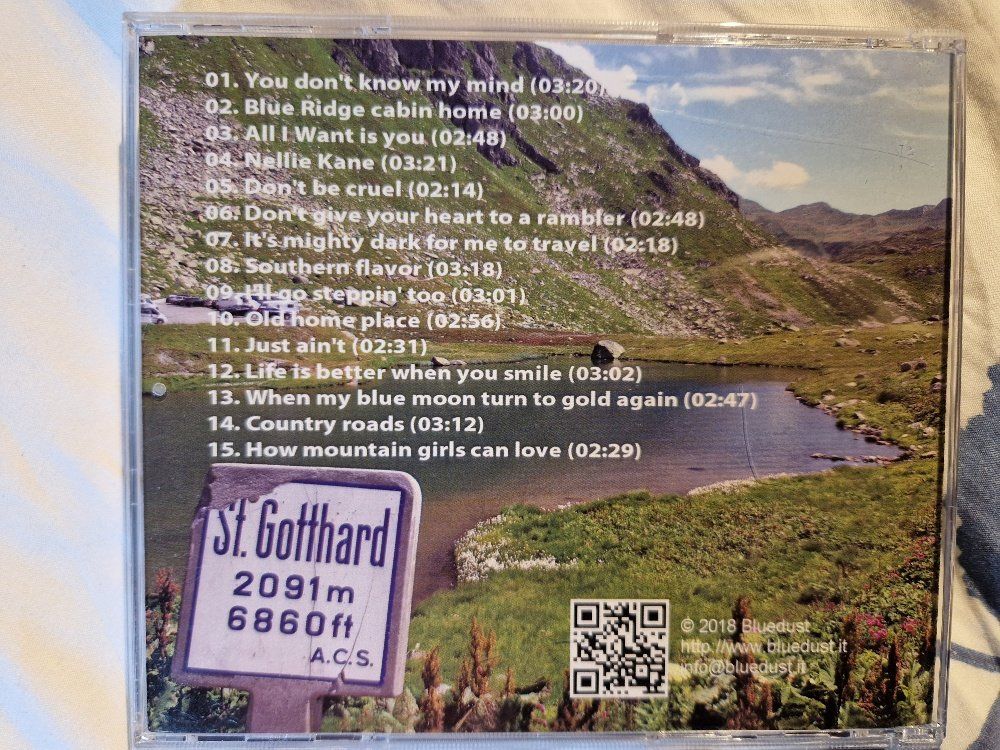 CD: Bluedust: Live at St. Gotthard Pass - Vergriffen! - b – Usato da Brittnau venduto da Zibu 1