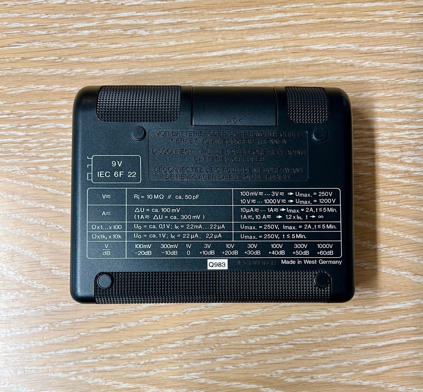 BBC Goerz Metrawatt Misurare: Multimeter Metrawatt Gossen Metra Port 3E – Usato da Horw venduto da Arta20000 1