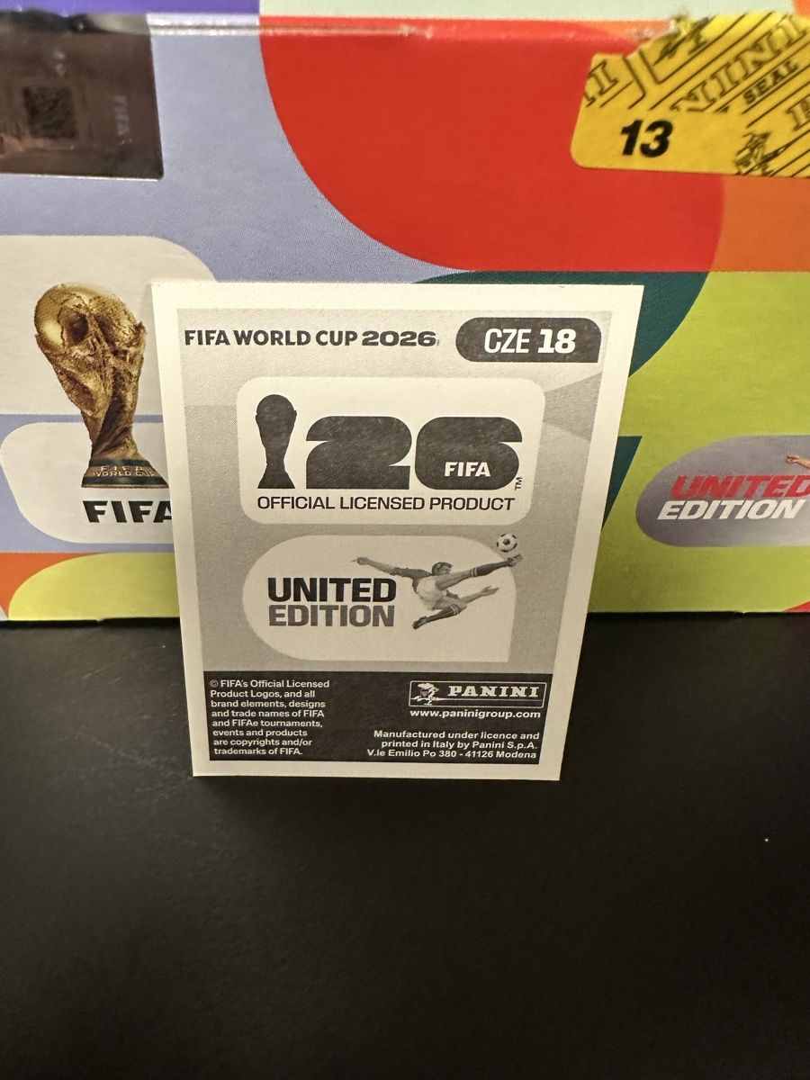 Panini Carte collezionabili: CZE 18 - Panini WM 2026 – Nuovo (secondo la descrizione) da Kreuzlingen venduto da Bes-GamingCollection 1