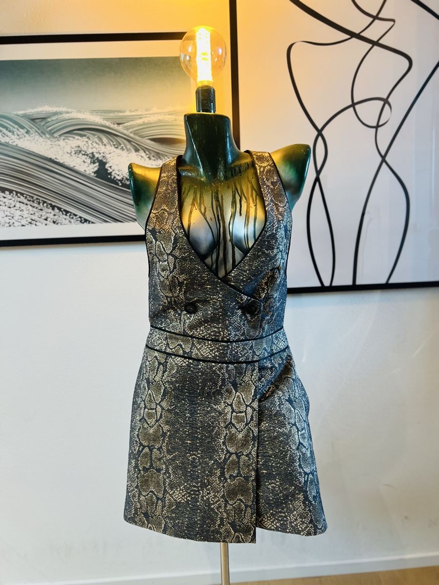 Morgan Tute: Morgan Jumpsuit, Gr. 36, Schlangenmuster – Nuovo (secondo la descrizione) da Murten venduto da Rebelle_en_Style 1