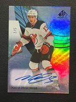 Nico Hischier 2020 Auto 2/5 New Jersey Devils