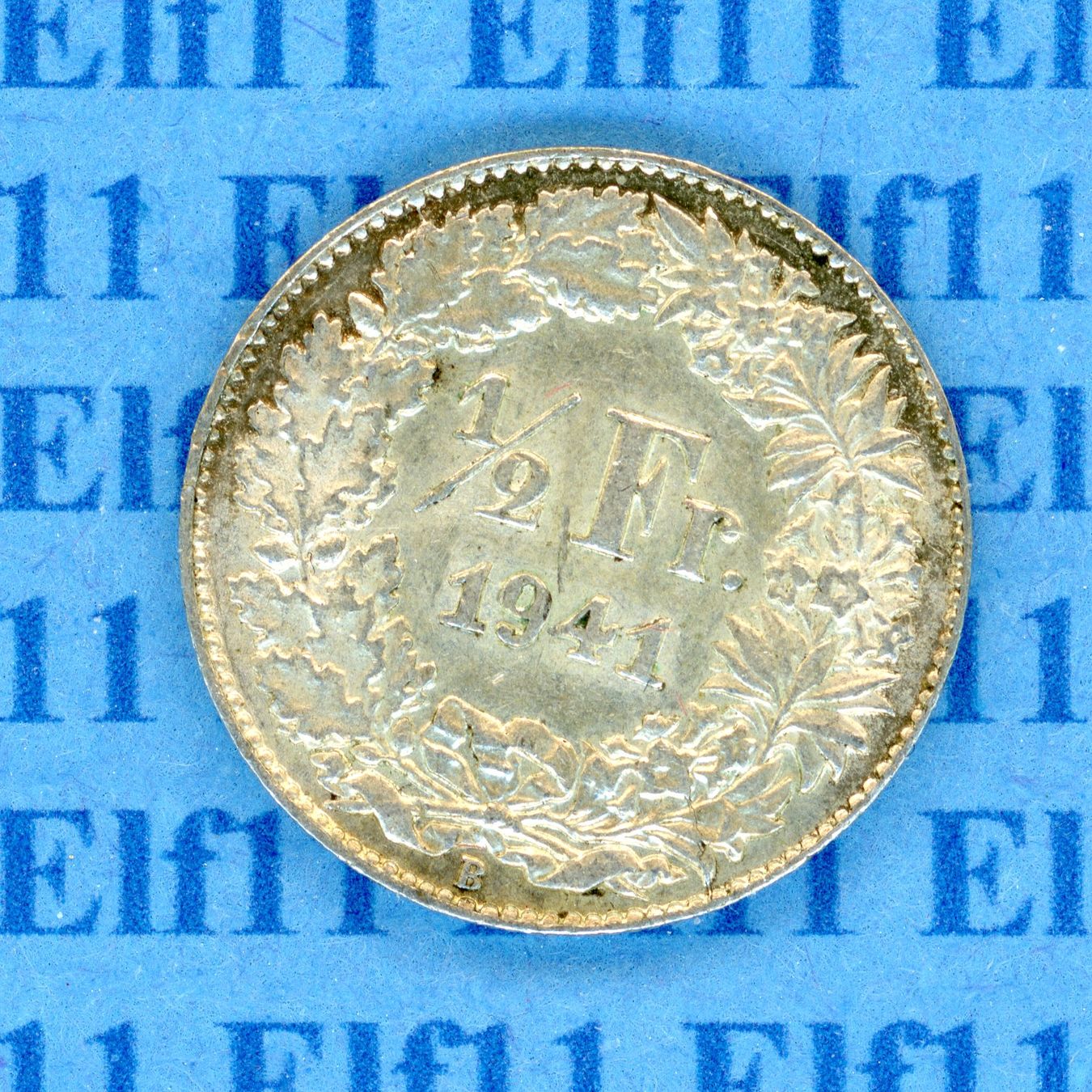 Tutti le monete: CHF___0.50 1941 vz-unz 50 Rappen – Usato da Widnau venduto da Elf11